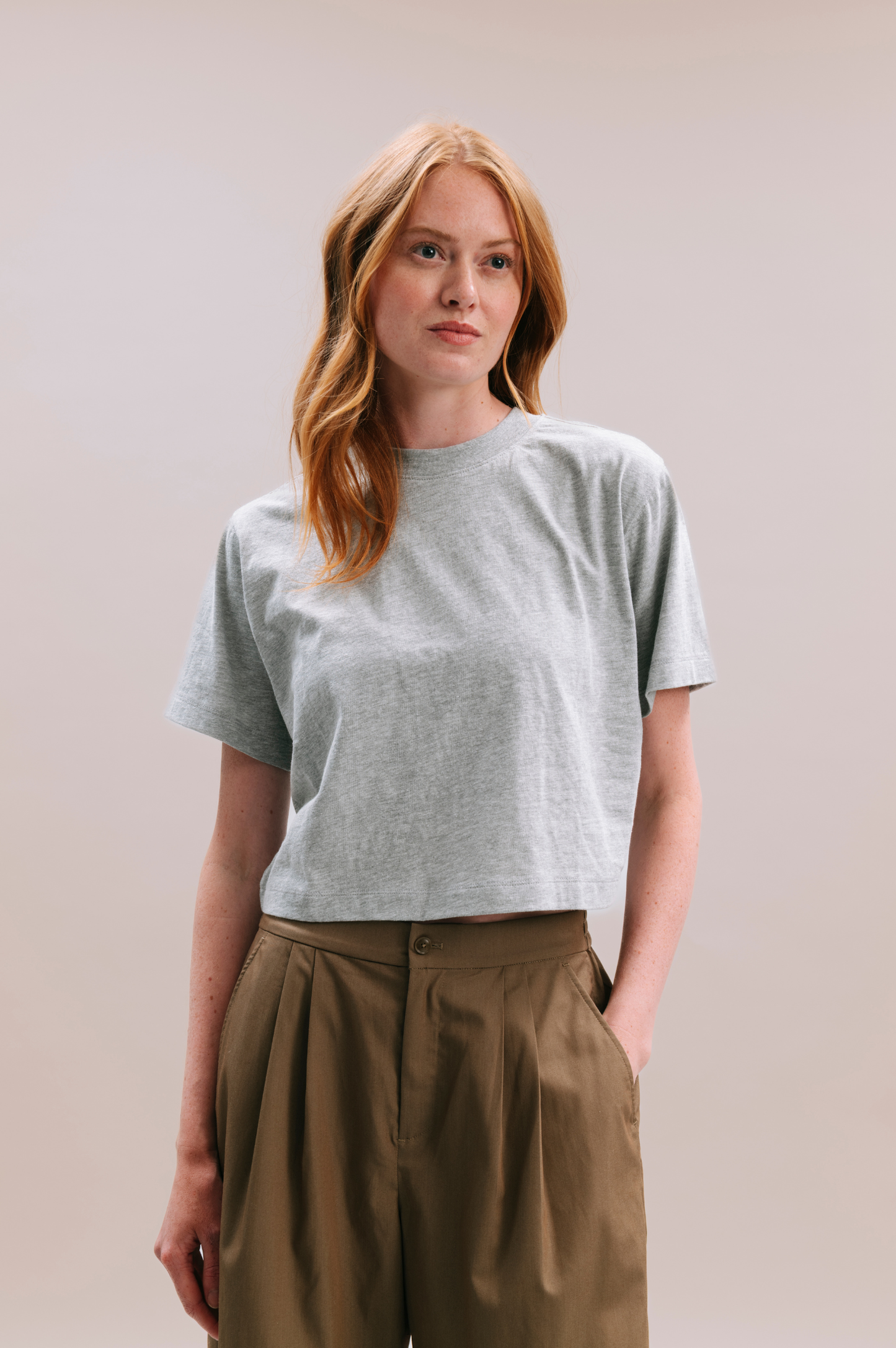 Relaxed Crop Tee