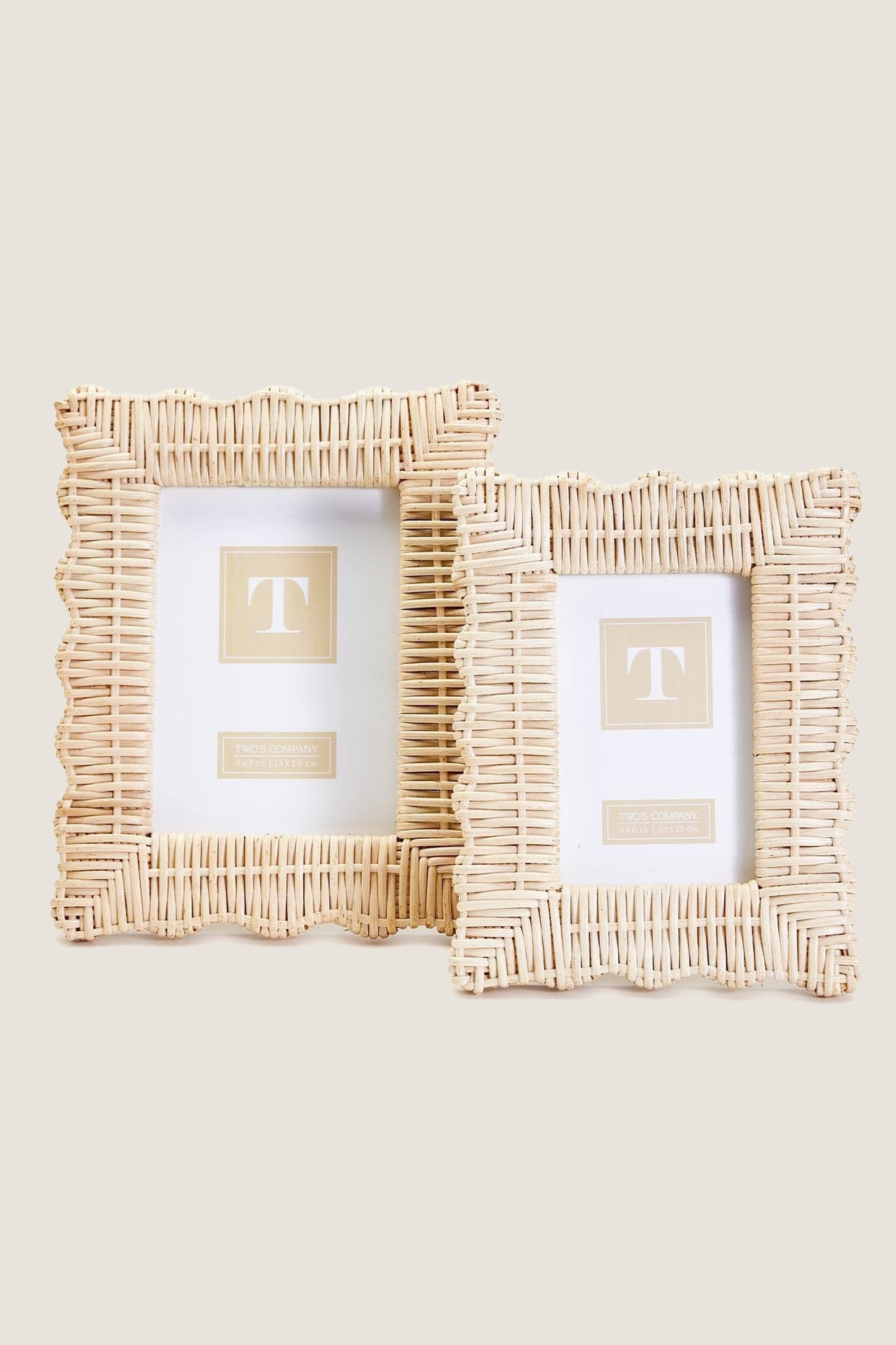 5x7 Wicker Weave Frame