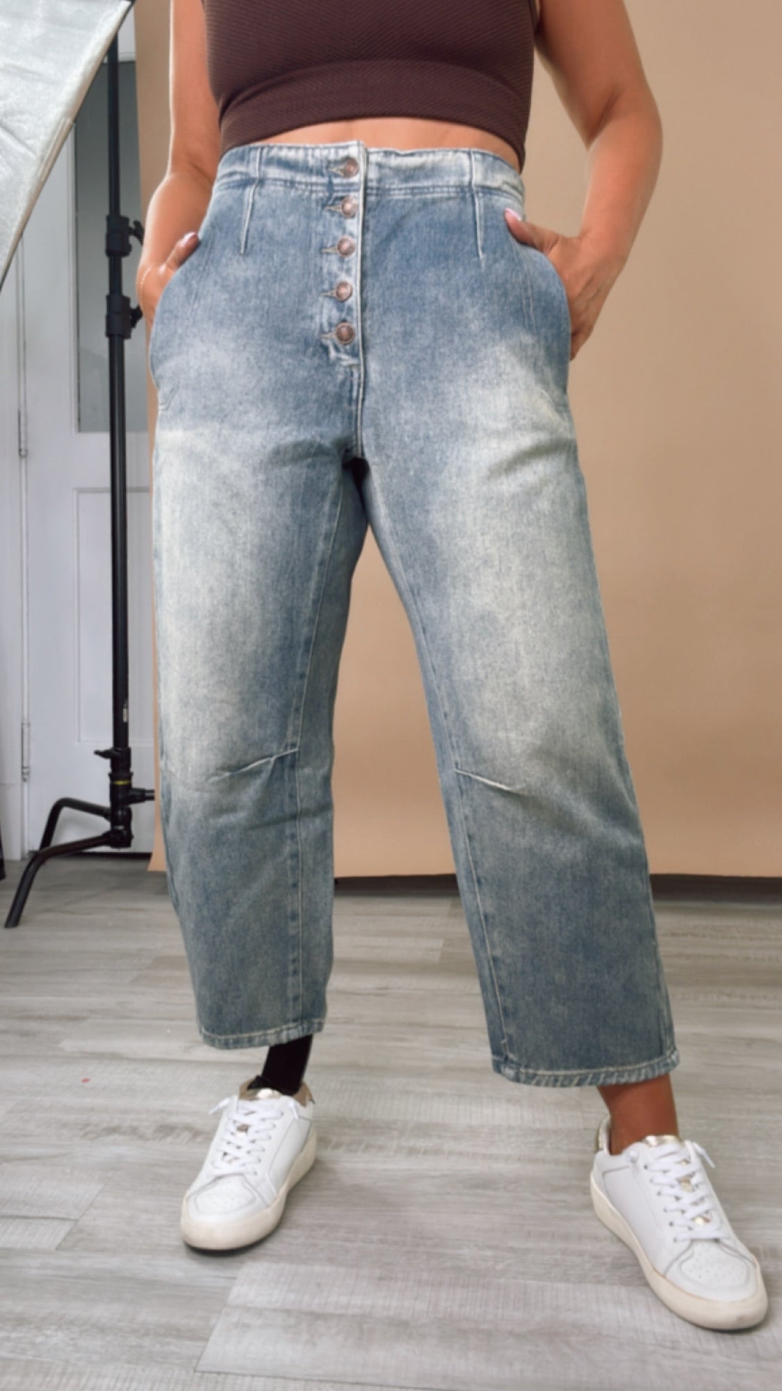 Barrel Denim Jeans