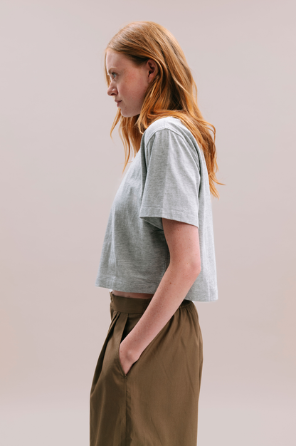 Relaxed Crop Tee