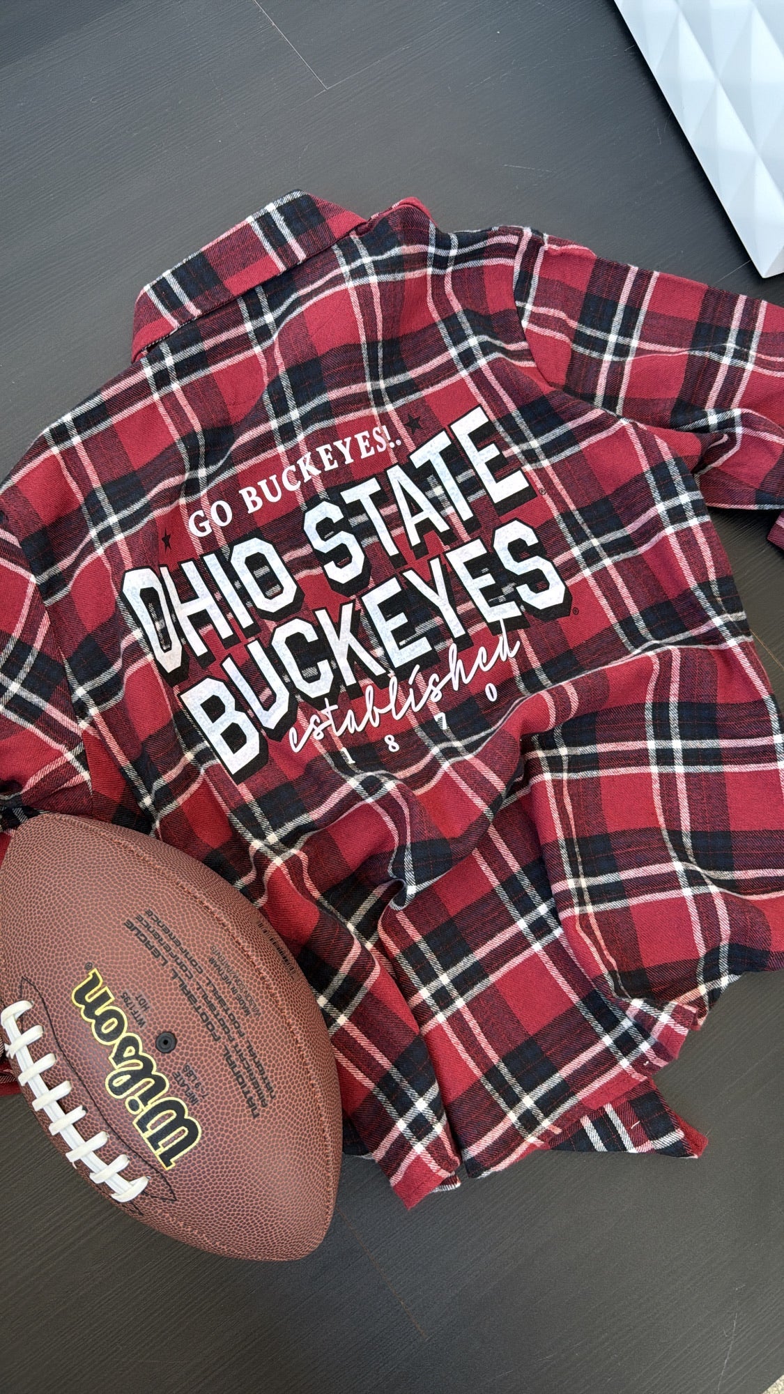 Dream Team Flannel, Red