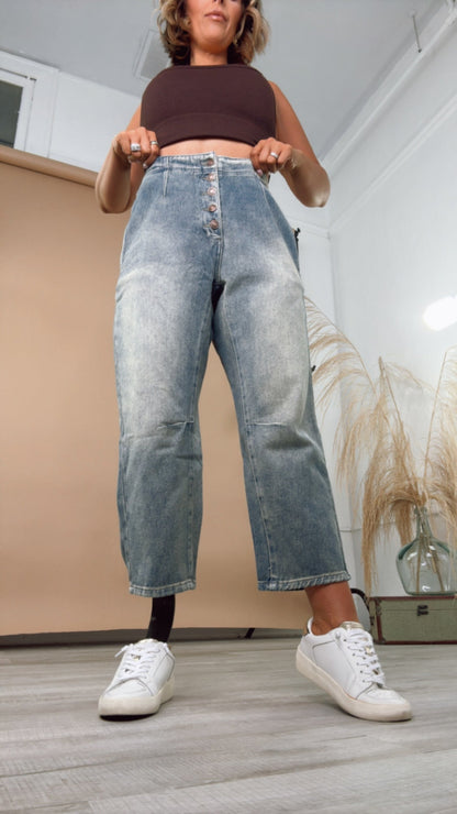 Barrel Denim Jeans
