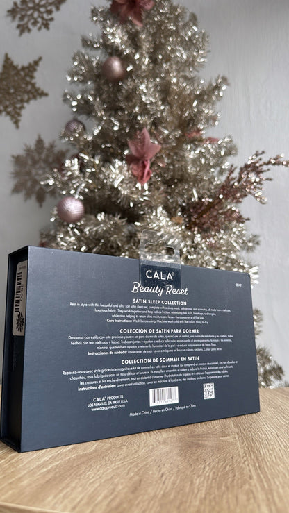 Beauty Reset Satin Sleep Set Silver