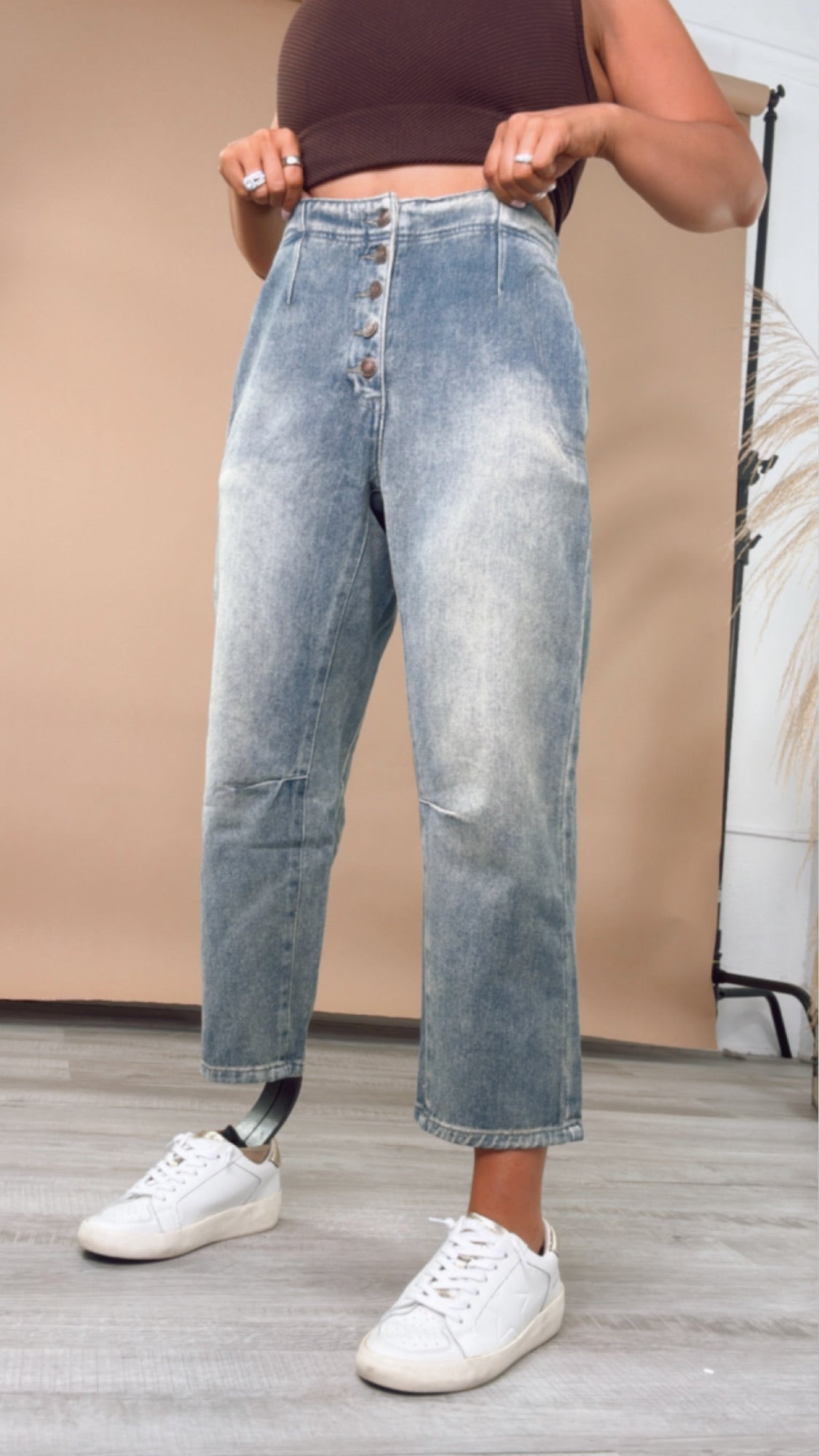 Barrel Denim Jeans