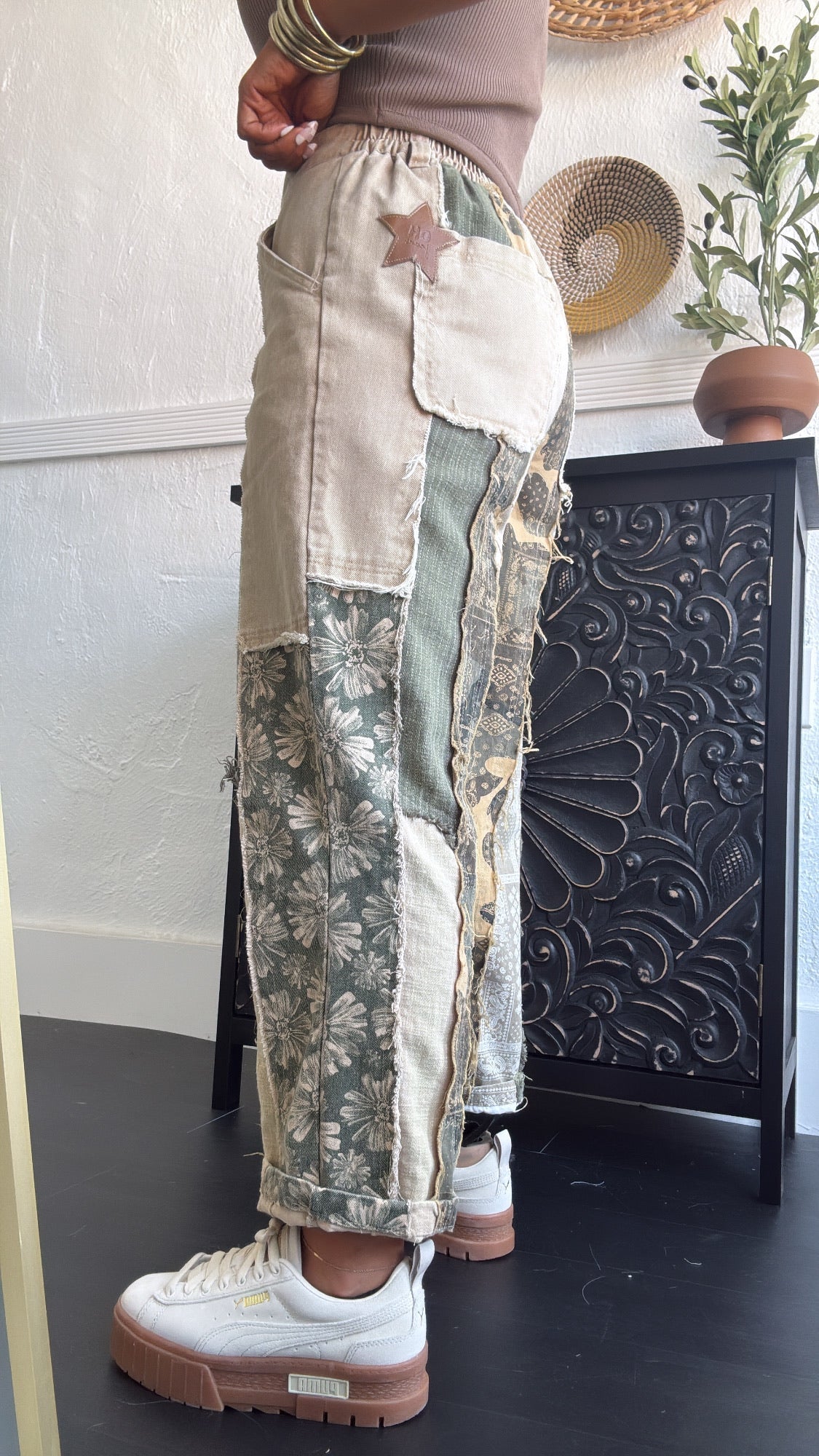 Pure Artistry Patchwork Pant