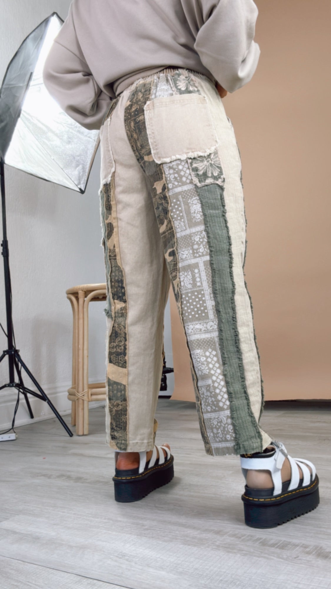 Pure Artistry Patchwork Pant