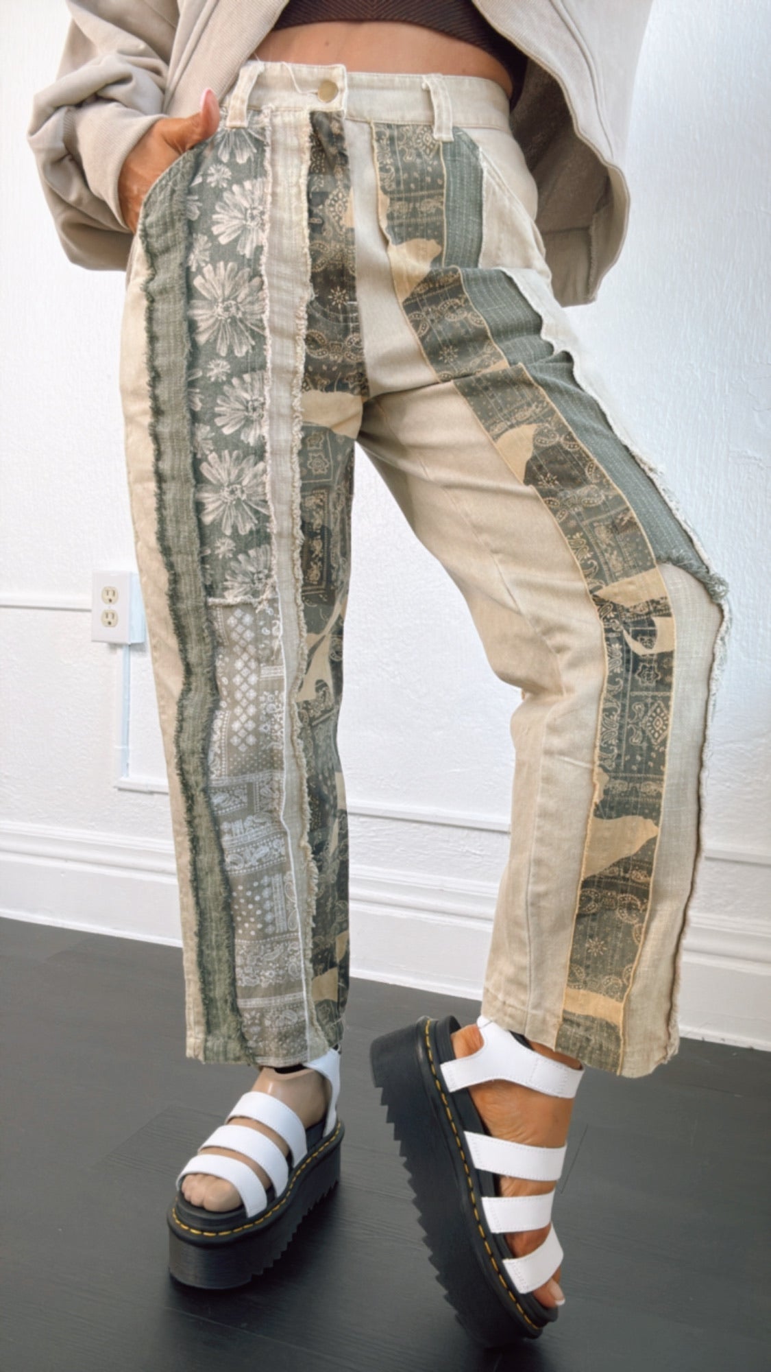 Pure Artistry Patchwork Pant