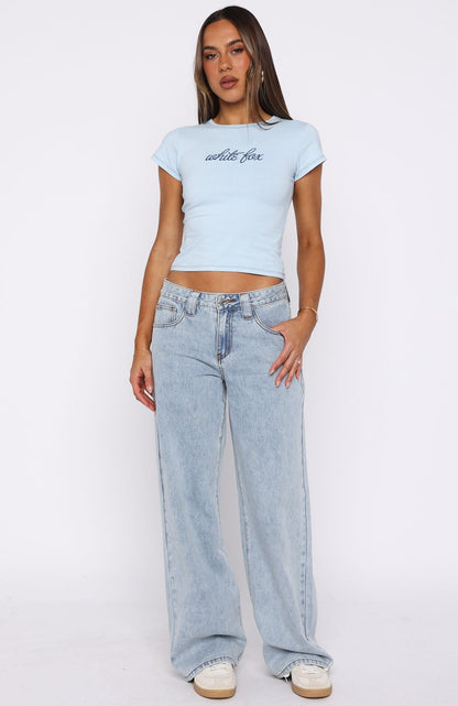 The Original Baby Tee Blue