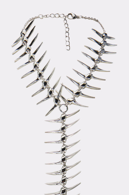ALL DOWN MY BACK STATEMENT NECKLACE