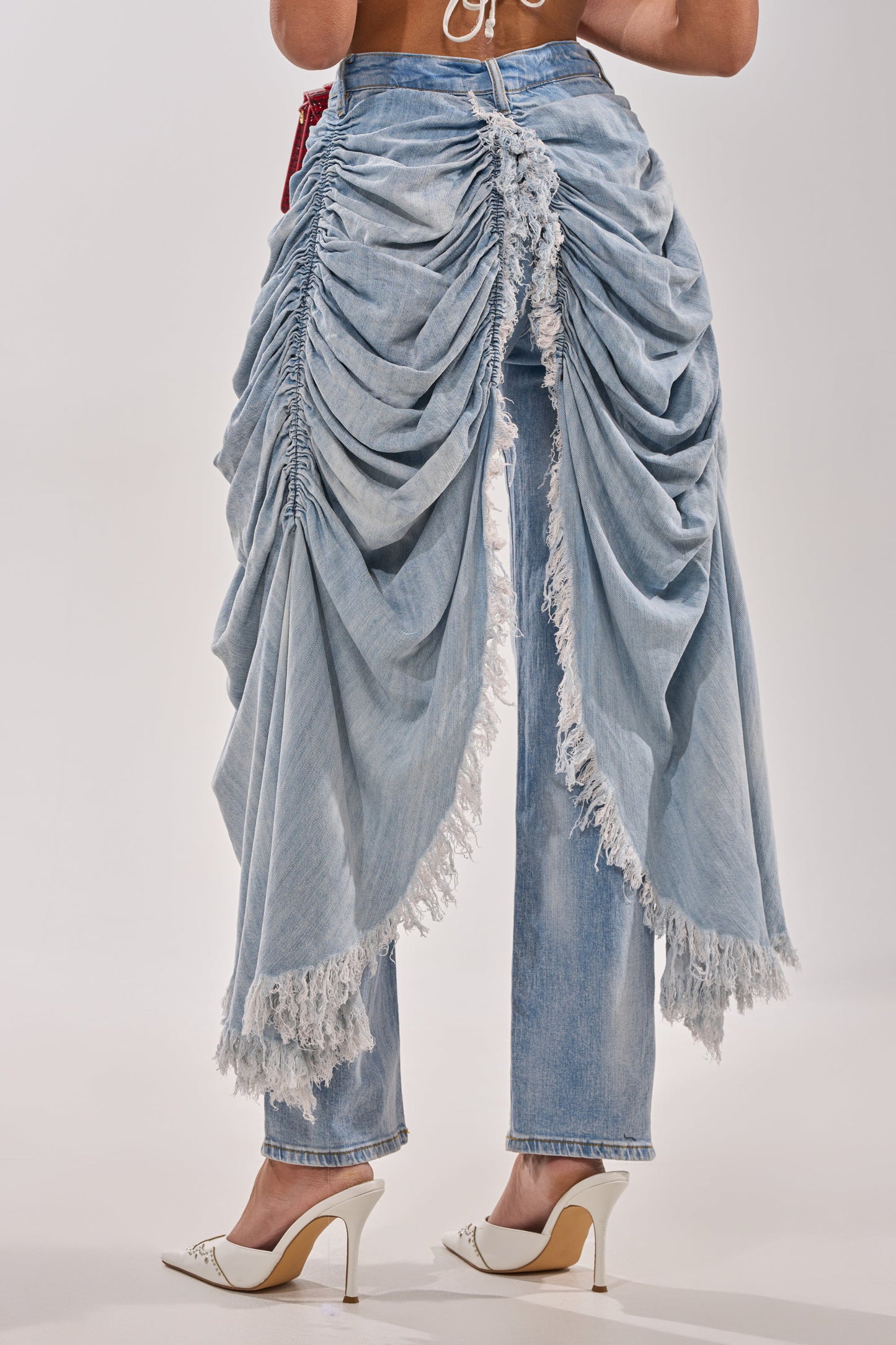 ALL OVER THE PLACE DENIM PANT