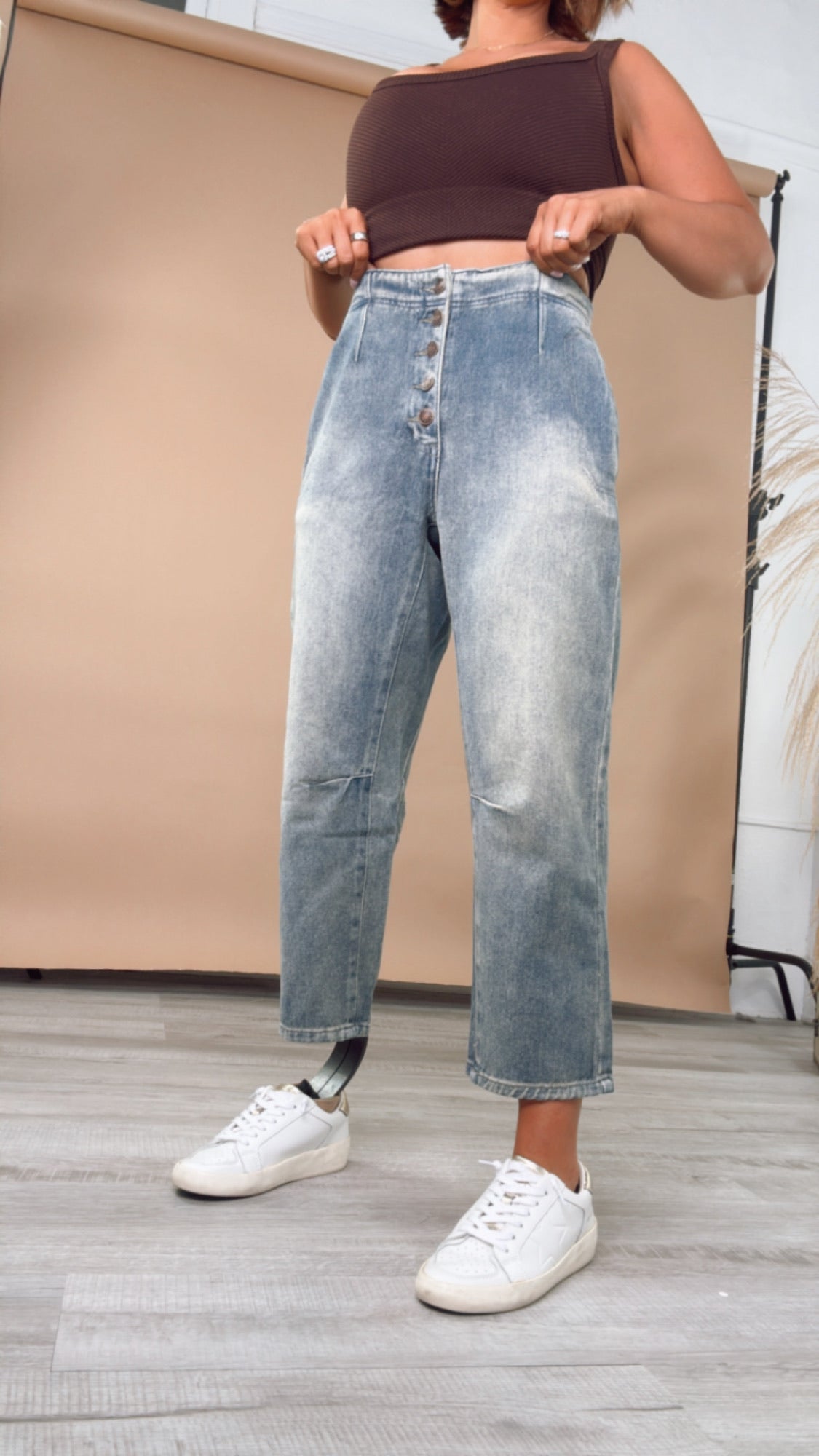 Barrel Denim Jeans