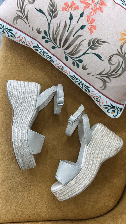 Palm Daze Espadrille Sandal, Sand