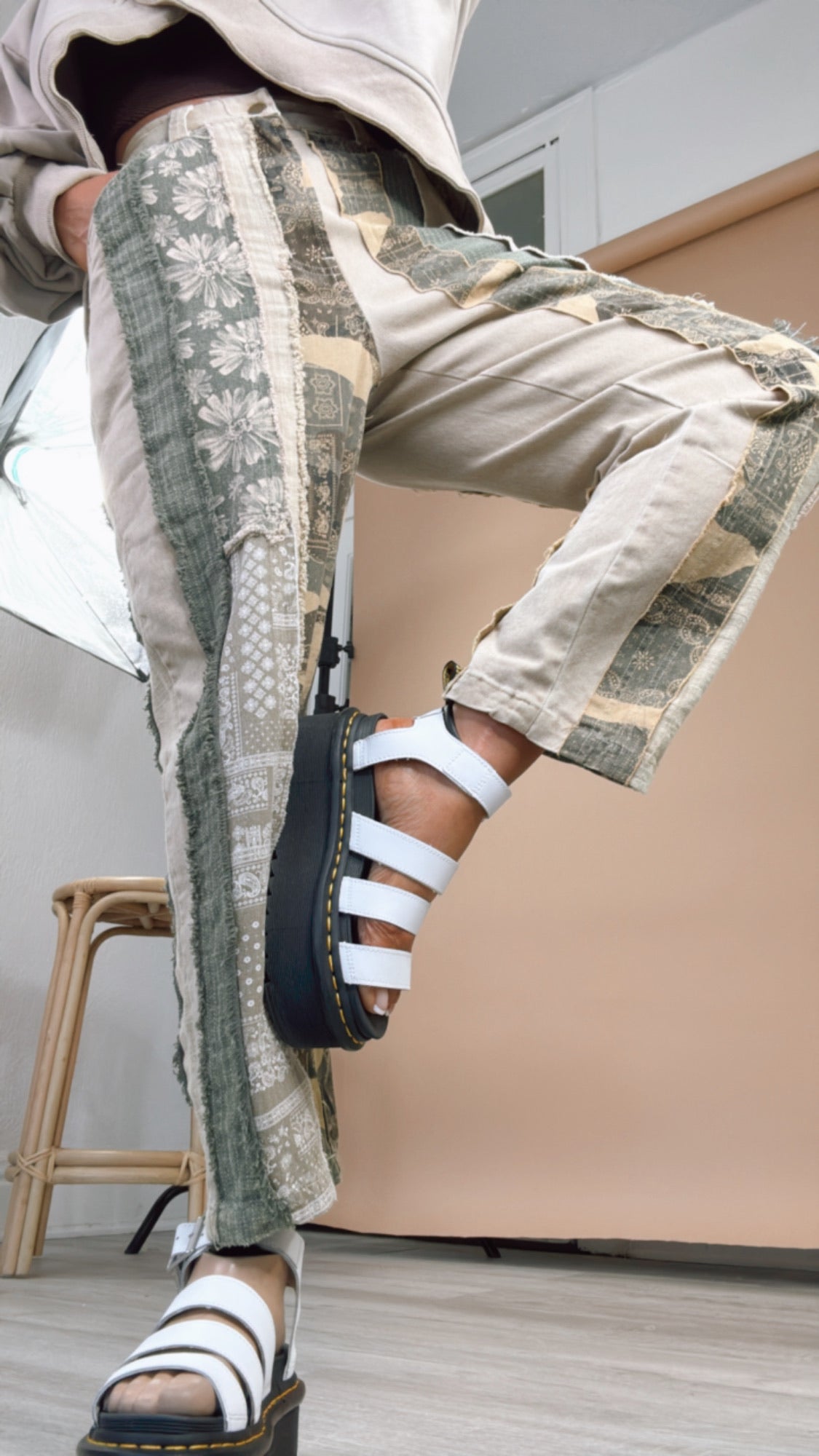 Pure Artistry Patchwork Pant