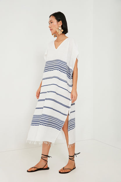 Blue Yani Classic Caftan