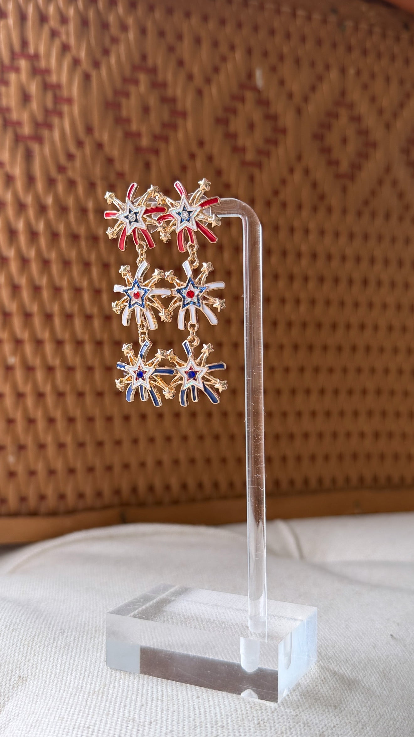 Firework Dangle Earring