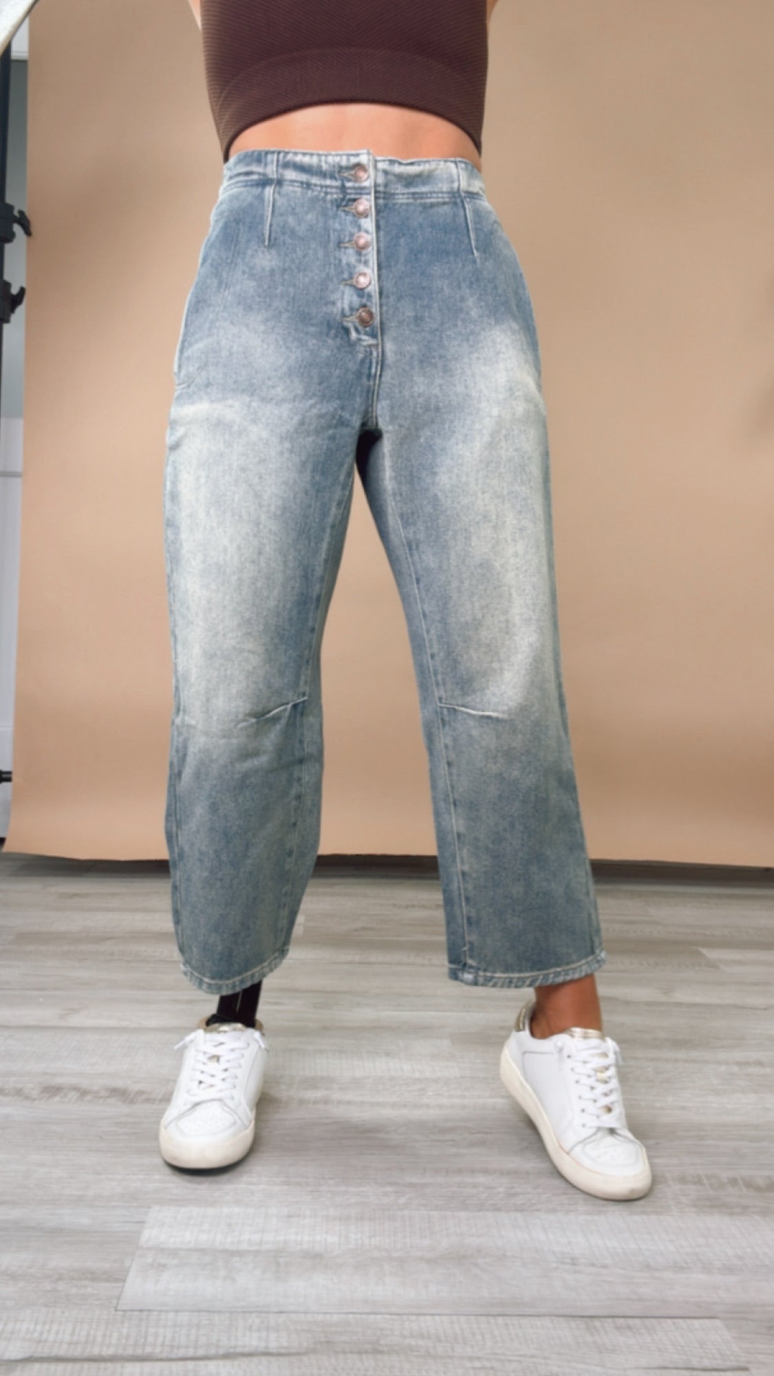 Barrel Denim Jeans