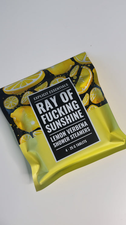 Ray of F&cking Sunshine Shower Steamers
