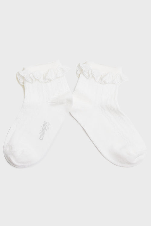 Blanc Neige Marie-Antoinette Socks