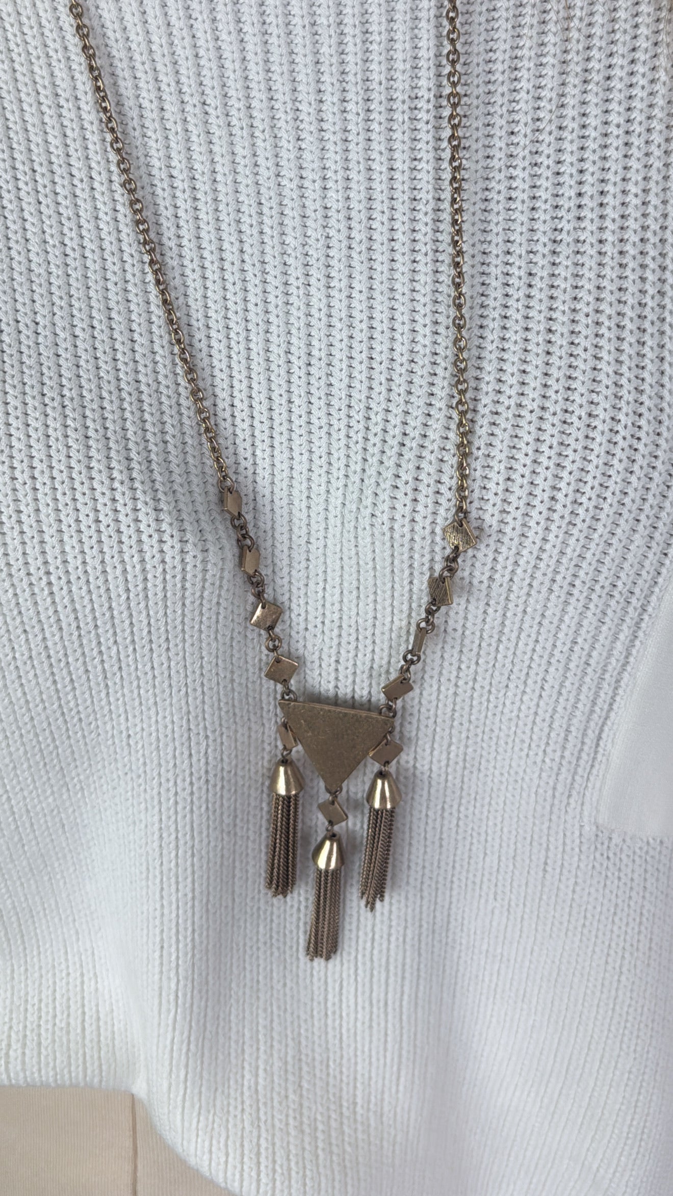 Golden Prairie Necklace, Gold