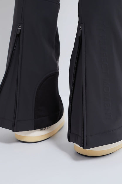 Black Aurora High Waist Flare Ski Pant
