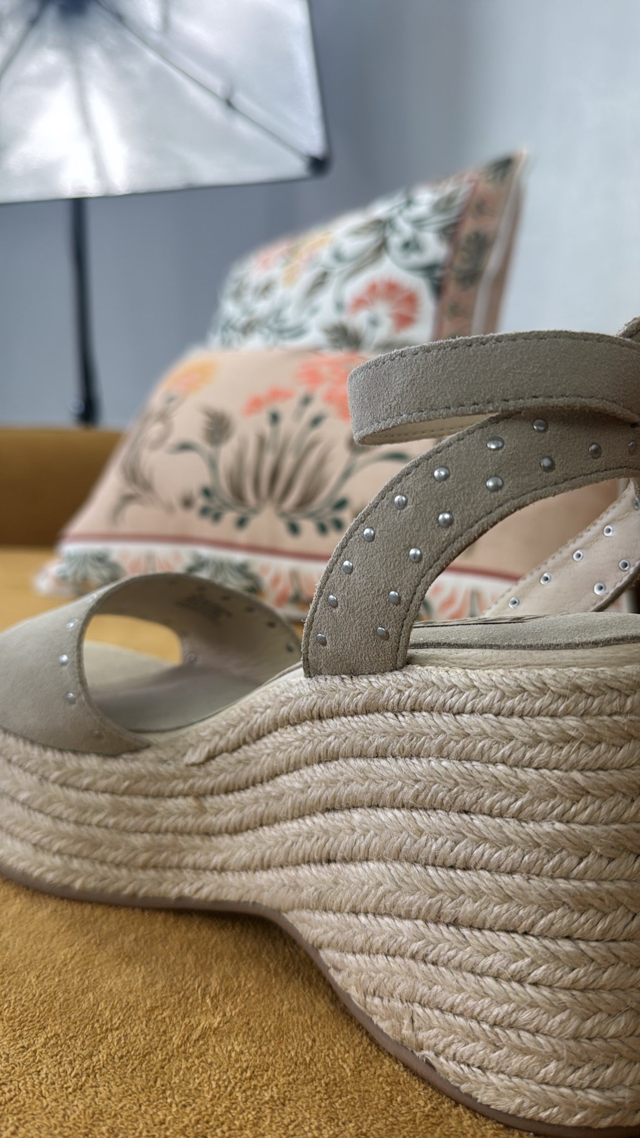 Palm Daze Espadrille Sandal, Sand