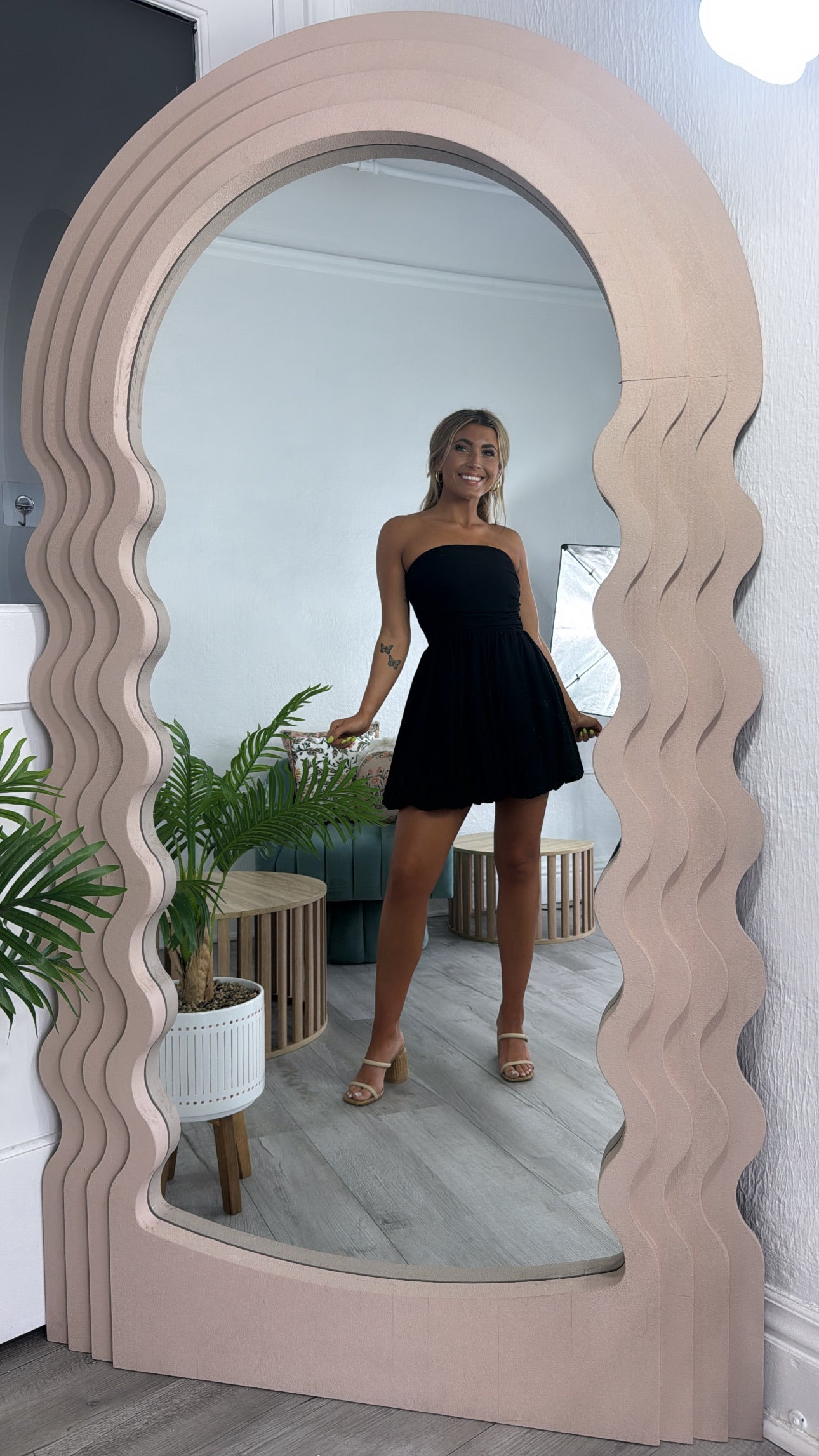 BY TOGETHER: Twilight Kiss Mini Bubble Dress, Black