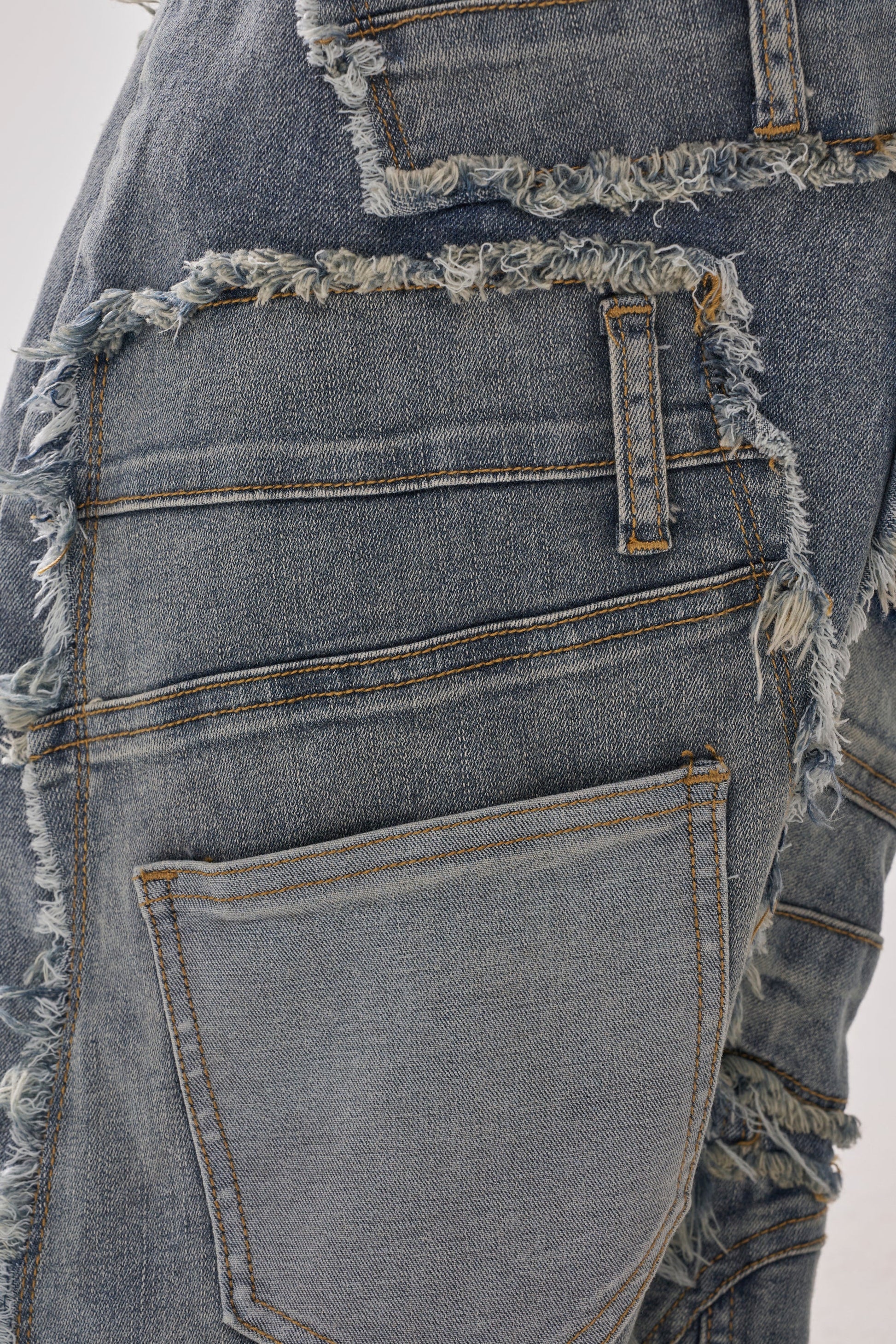 ALL OVER ME DENIM PATCHWORK JEANS