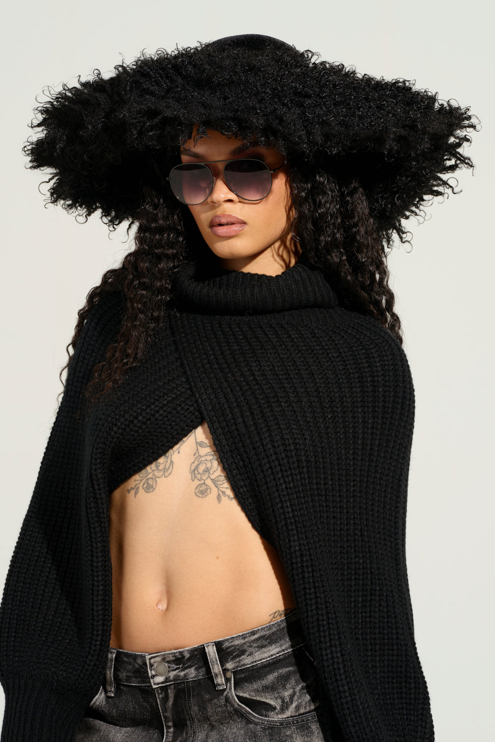 ALWAYS ELITE FAUX FUR BRIM HAT