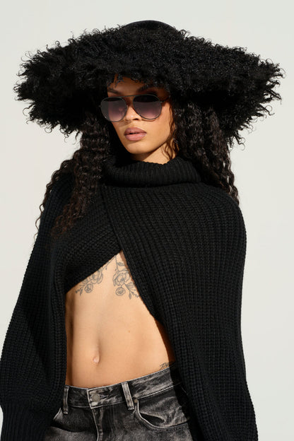 ALWAYS ELITE FAUX FUR BRIM HAT