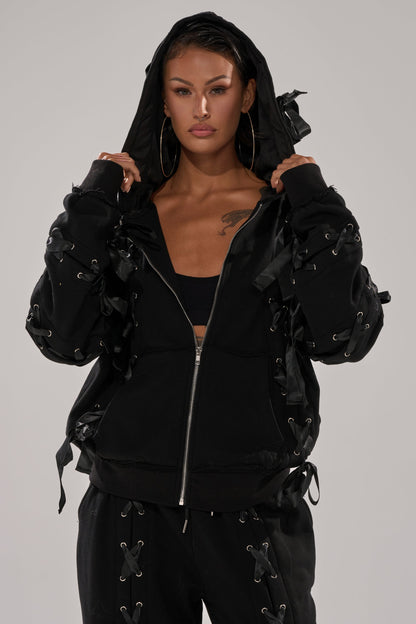 ALL LACED UP HOODIE