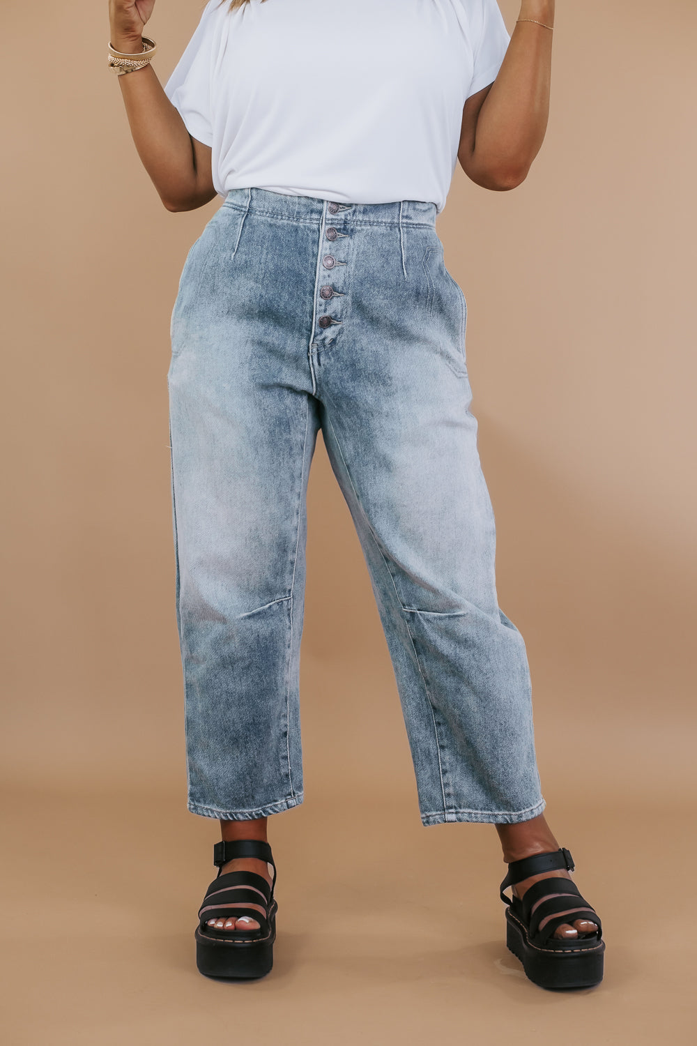 Barrel Denim Jeans