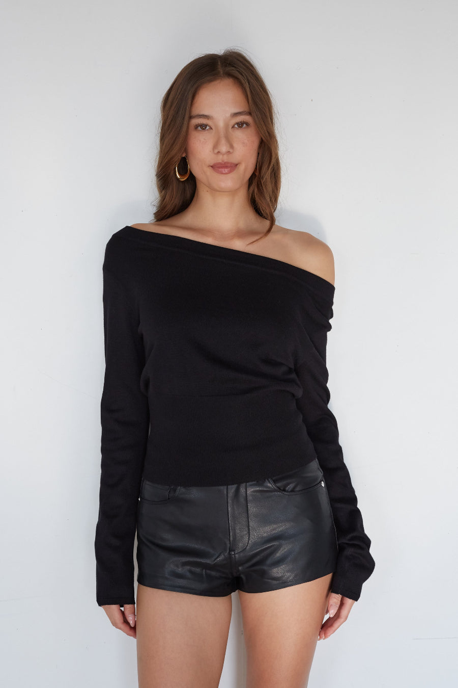 Tatum Off the Shoulder Knit Top