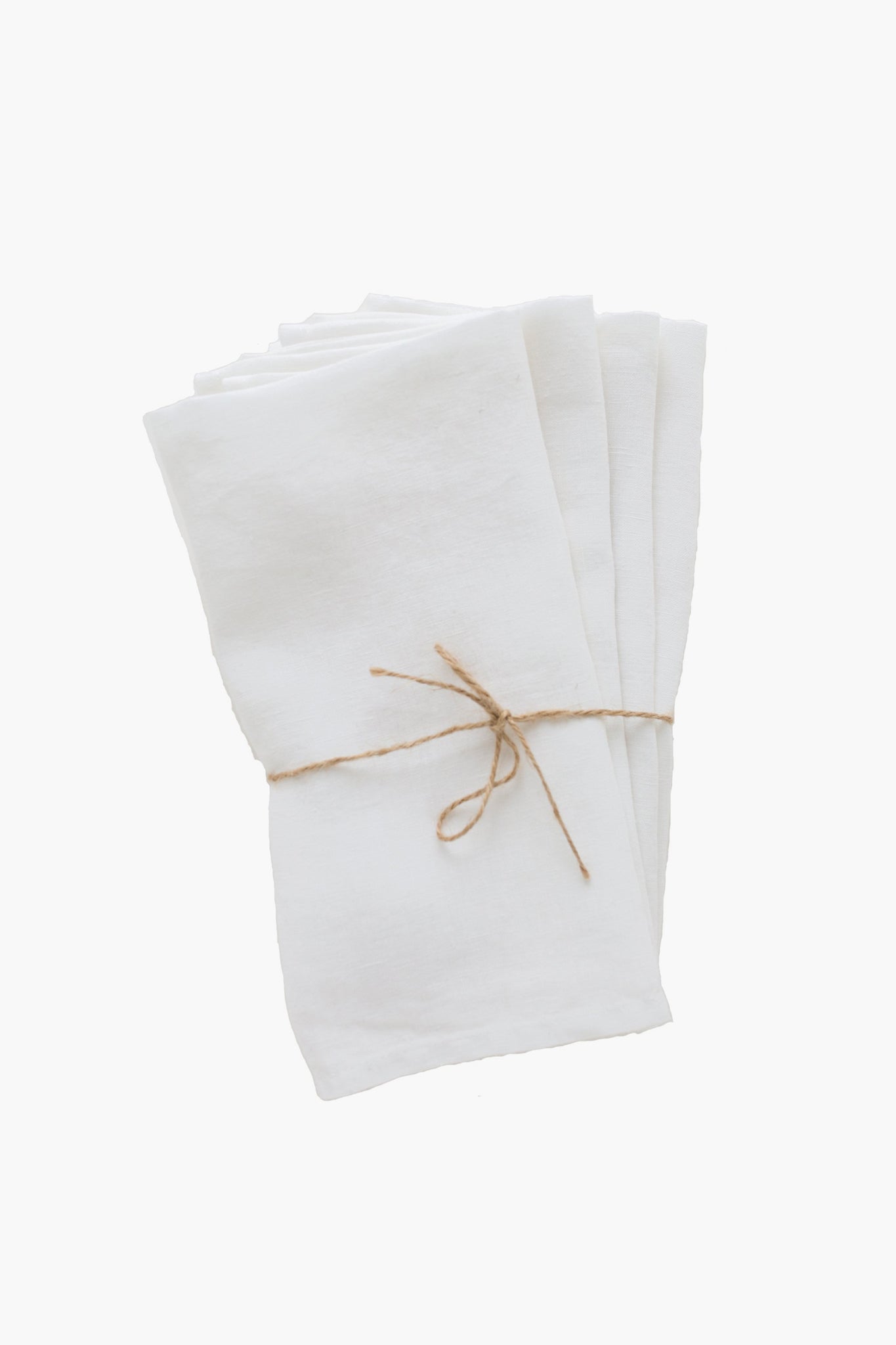 Blanc Linen Napkins Set Of 4