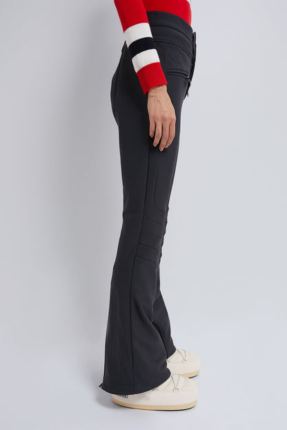 Black Aurora High Waist Flare Ski Pant