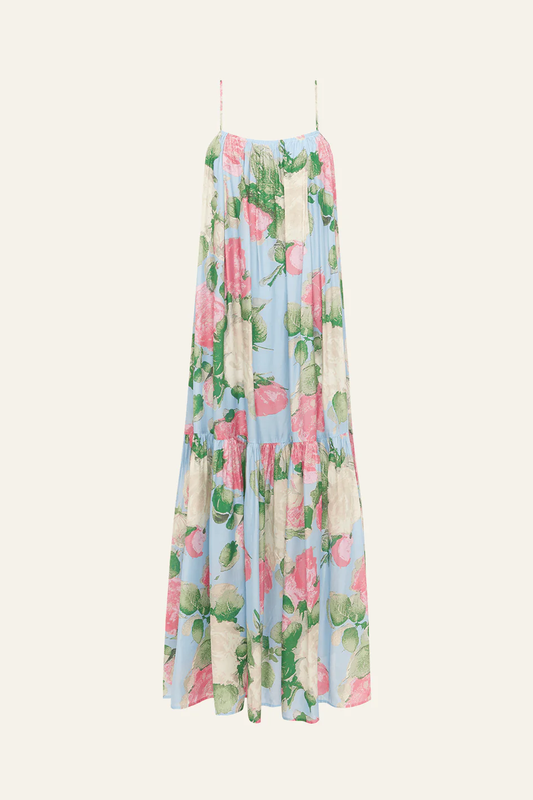 Peony Gathered Midi Dress - Enamour