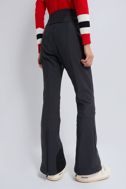 Black Aurora High Waist Flare Ski Pant