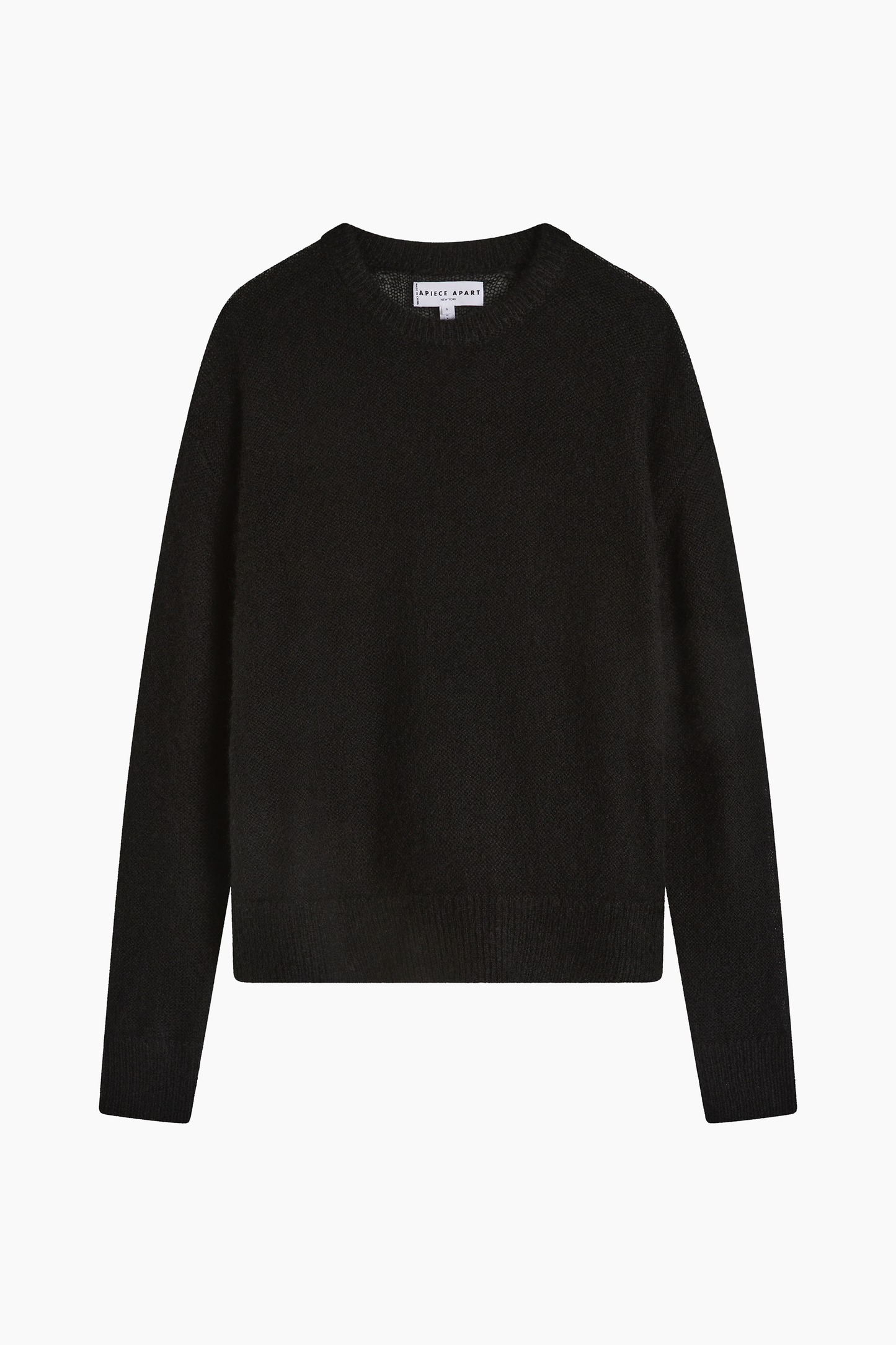 Apiece Apart Softest Tissue Weight Sweater - Black