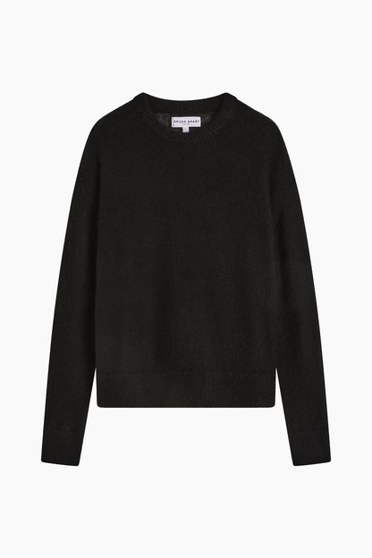 Apiece Apart Softest Tissue Weight Sweater - Black