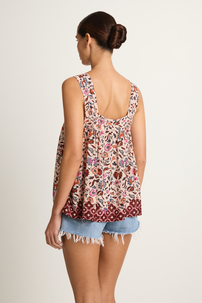 Natalie Martin Jasmine Top - Wildflower Spice