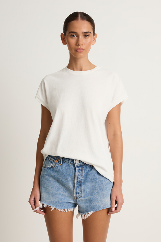 Le Bon Shoppe Ease Tee - Vintage White