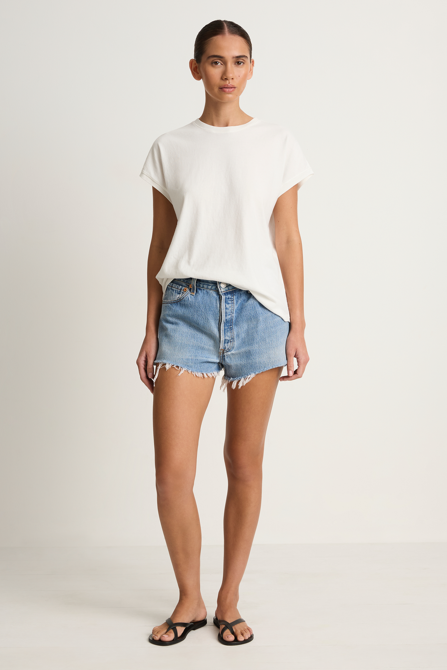 Le Bon Shoppe Ease Tee - Vintage White