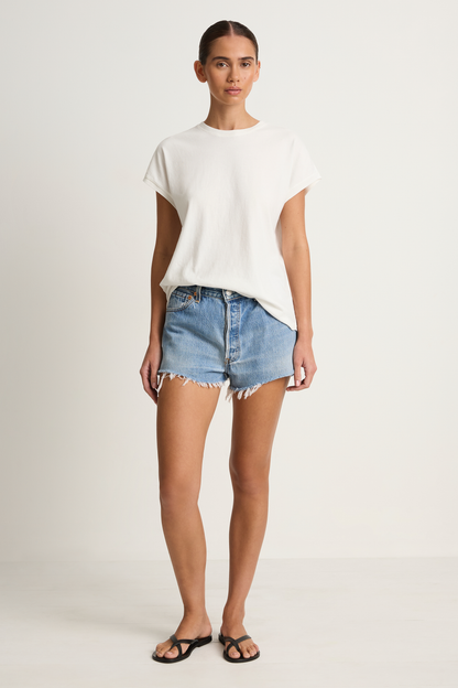 Le Bon Shoppe Ease Tee - Vintage White