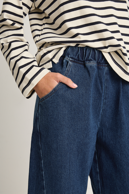 Le Bon Shoppe Arc Pants - Blue Denim