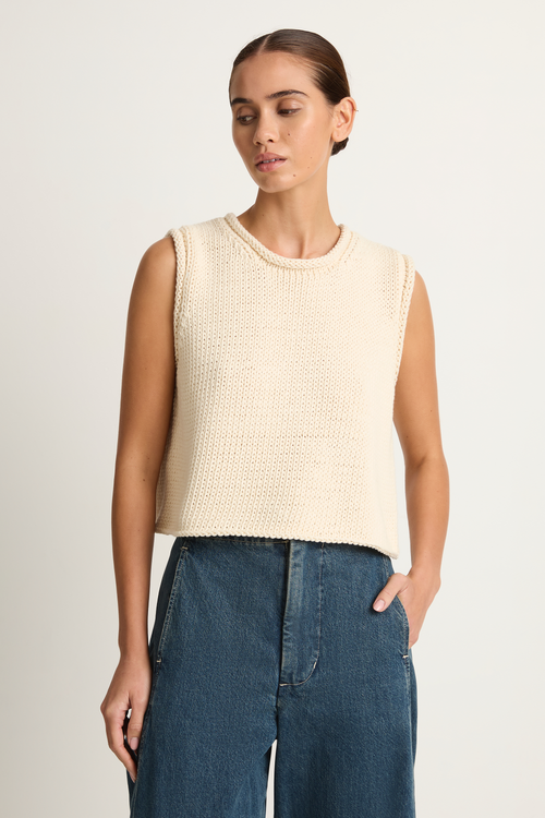 Shaina Mote Brisa Top - Natural