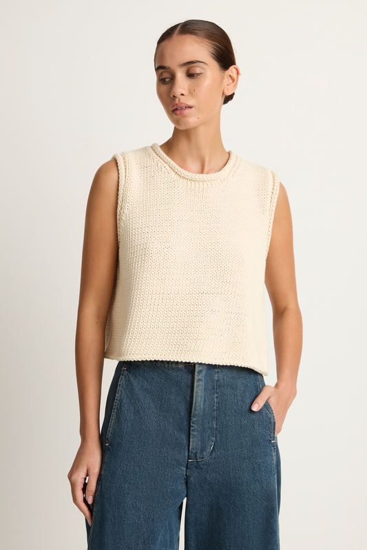 Shaina Mote Brisa Top - Natural