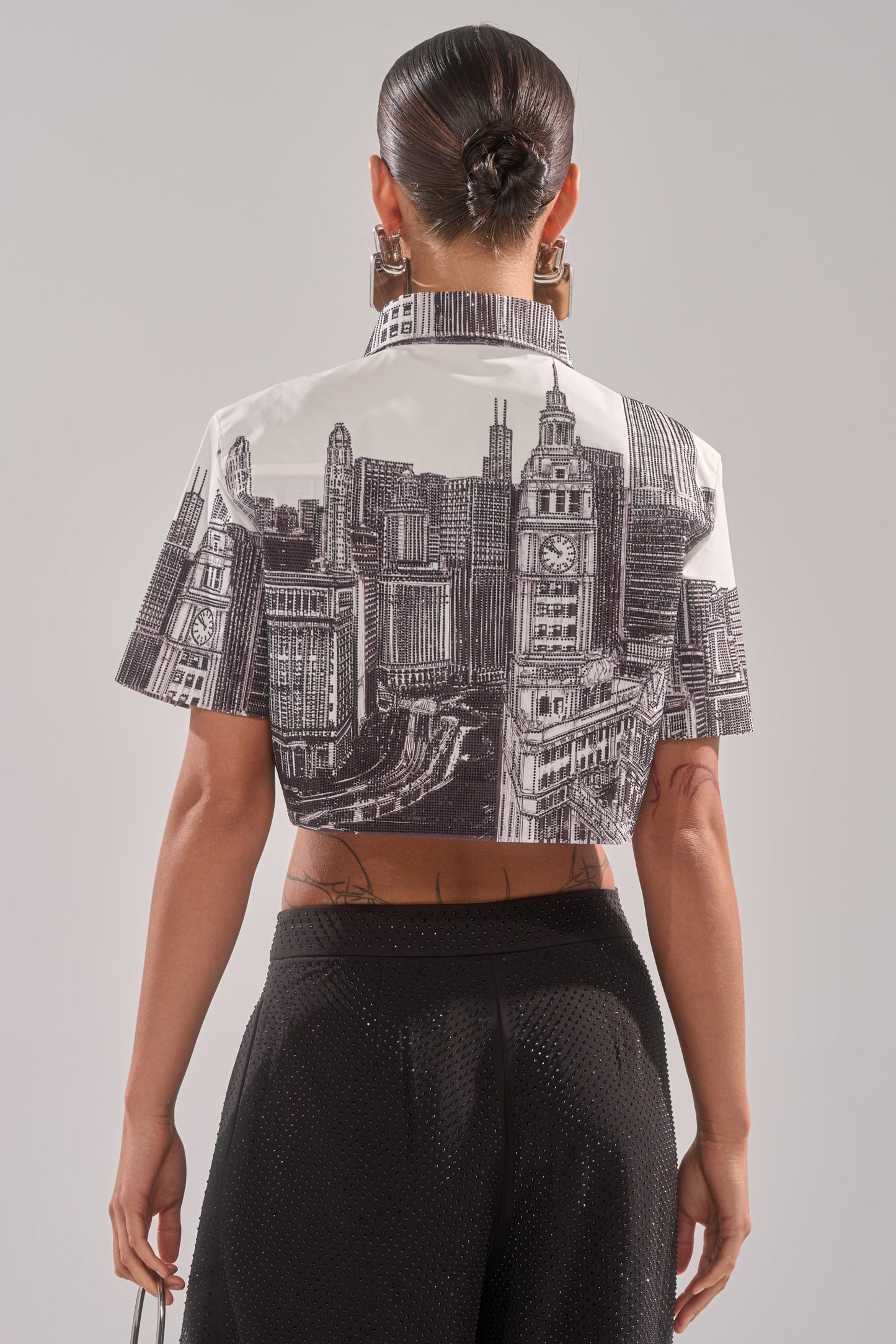 ALL OVER THE CITY BUTTON DOWN