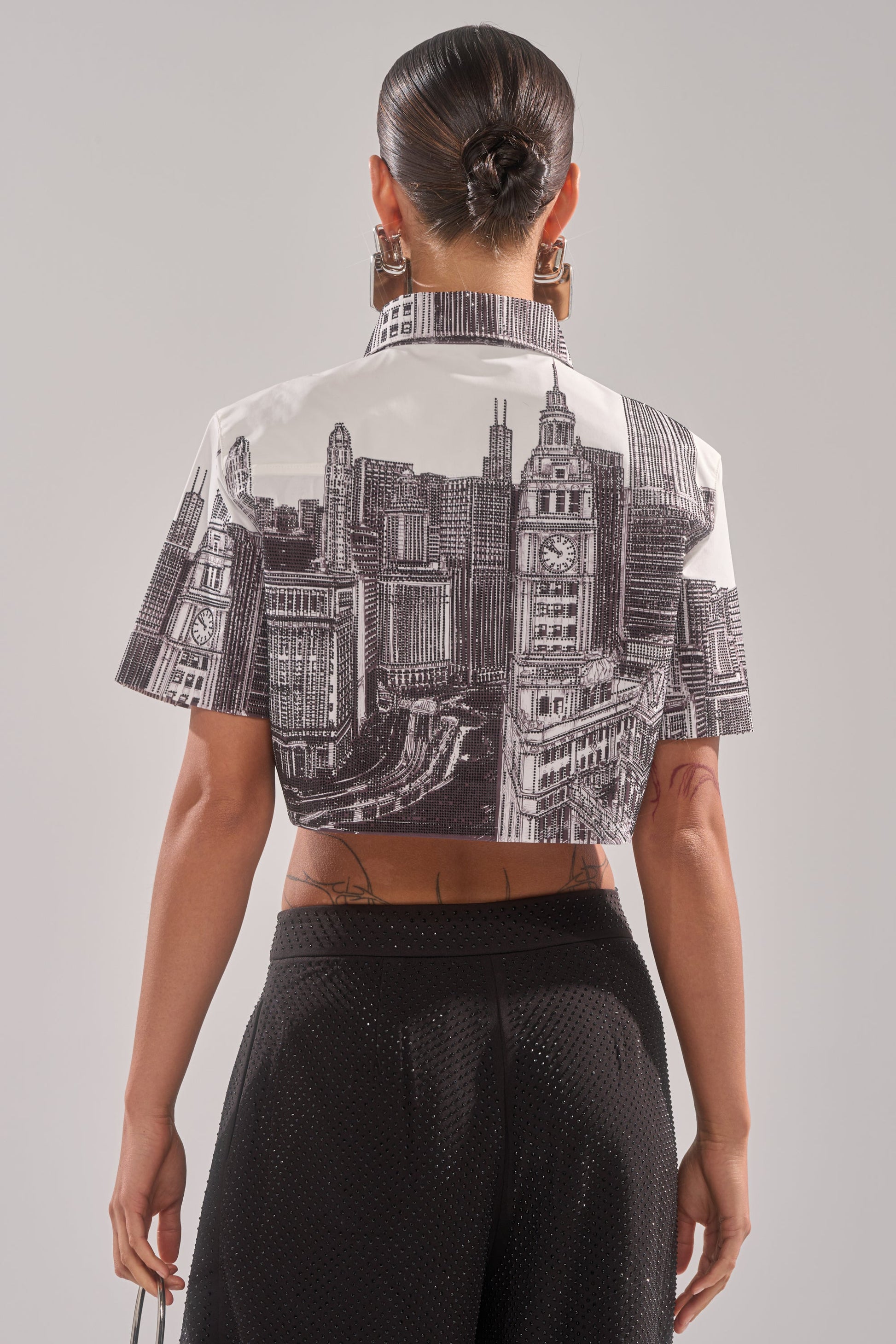 ALL OVER THE CITY BUTTON DOWN