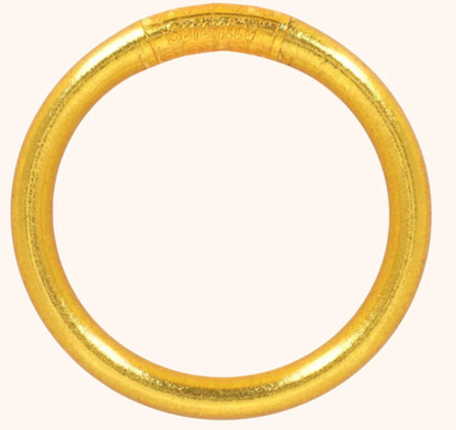BuDhaGirl: Gold Tzubbie All Weather Bangle-(awb)- Serenity Prayer