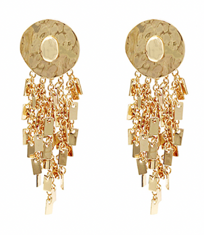 Golden Drift Earring, Gold