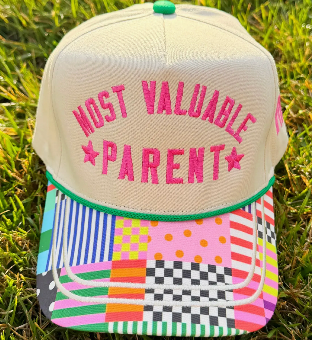 Most Valuable Parent Trucker Hat, Natural
